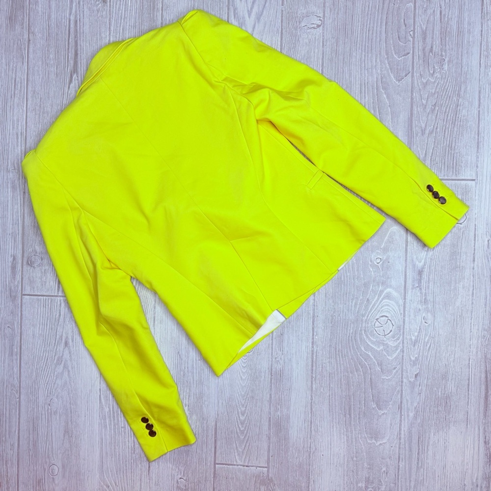Zara Basic Long Sleeve Yellow Button Front Cardig… - image 5